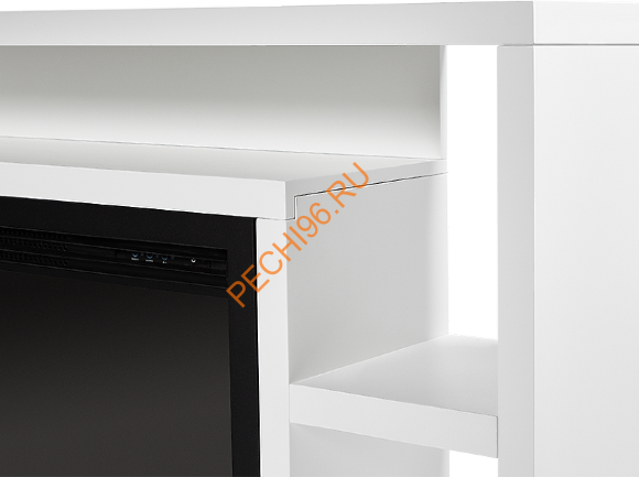 Электрокамин Electrolux Sphere Plus EFP/P-3320RLS с порталом Firelight Multimedia 30, белый
