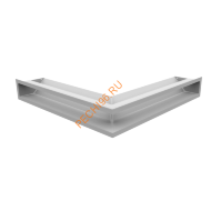 Люфт Kratki NS/90/В угловой белый 560x560 мм