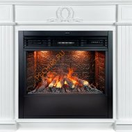 Электрокамин Royal Flame Modena Бьянко белый с очагом Design B800RF 3D