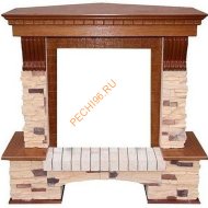 Портал классический Dimplex Pierre Luxe сланец угловой (Opti-Myst)