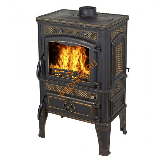 Чугунная печь-камин Fireway Dacha патина Чугунная печь-камин Fireway Dacha патина