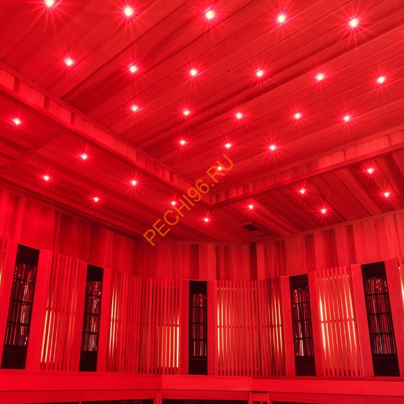 Комплект освещения сауны Licht-2000 Звездное небо Aurora, 15 кристаллов Комплект освещения сауны Licht-2000 Звездное небо Aurora, 15 кристаллов