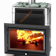 Печь банная Витрувия II Carbon ТО антрацит НВ