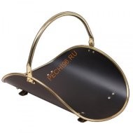 Дровница В10000PК черная с латунью