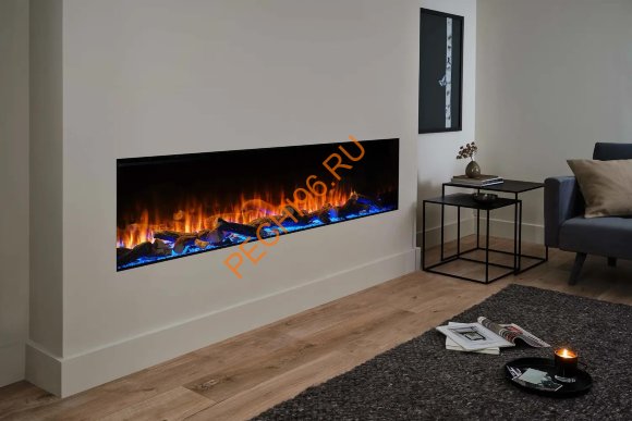 Электрокамин British Fires New Forest 1900 with Signature logs 1900 мм