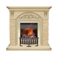 Электрокамин Dimplex Bern с очагом Danville Brass FB2 алебастр