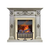 Электрокамин Dimplex Derby с очагом Danville Brass FB2 old silver