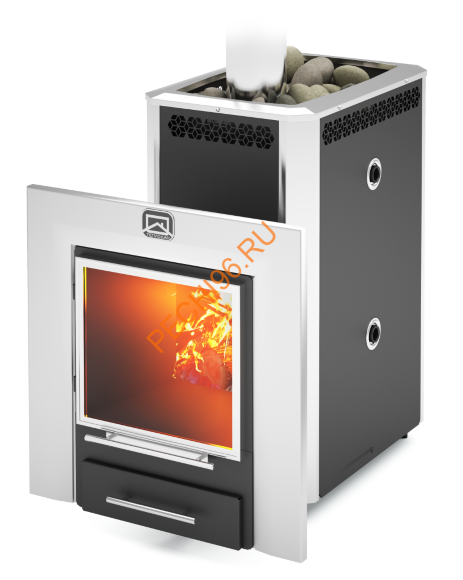 Печь банная Теплодар Сибирь 20 ЛРK Панорама Печь банная Теплодар Сибирь 20 ЛРK Панорама