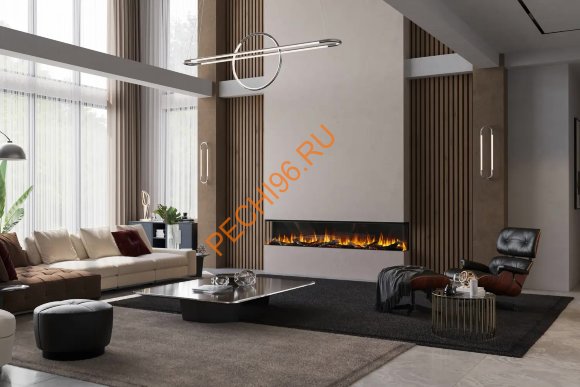 Электрокамин British Fires New Forest 2400 with Signature logs 2400 мм