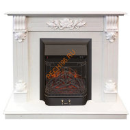 Электрокамин RealFlame Ottawa WT с очагом Majestic Lux
