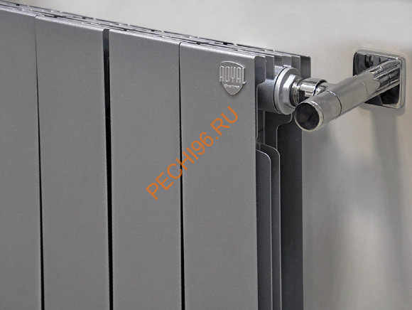 Радиатор биметаллический Royal Thermo PianoForte 500 Silver Satin 4с