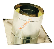 Потолочно-проходной узел УМК d 80 мм теплый