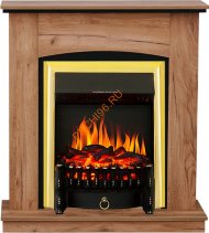 Электрокамин Royal Flame Barcelona с очагом Fobos FX Brass