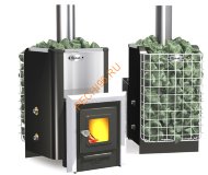 Печь банная Ермак-Элит 12-С с сеткой