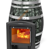 Печь банная ТМФ Саяны XXL 2015 Carbon Витра