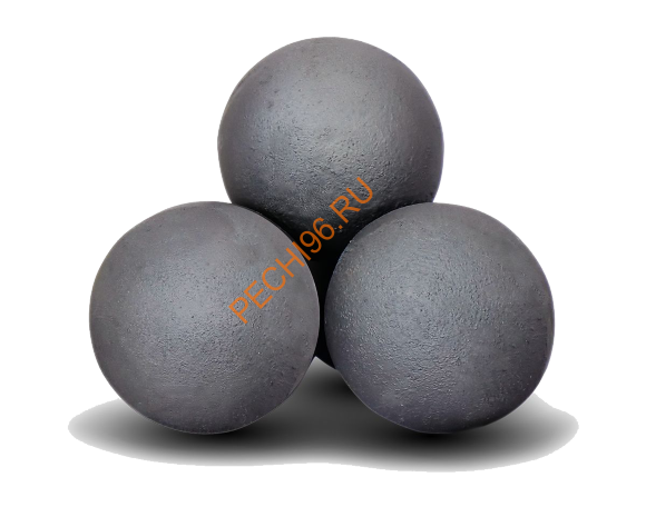 Комплект чугунных ядер d 70 (8 шт, 9.6 кг)