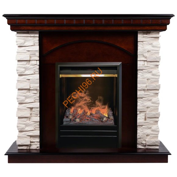 Электрокамин RealFlame Elford STD/EUG/VL AO с очагом 3D Olympic