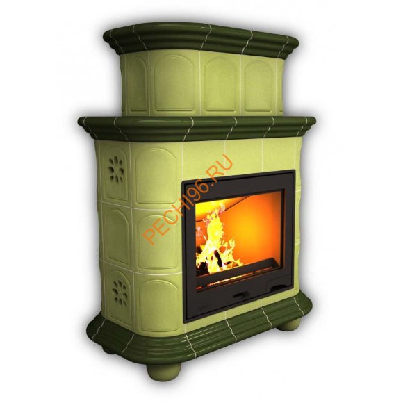 Печь-камин КимрПечь Прованс пристенный двухъярусный Олива