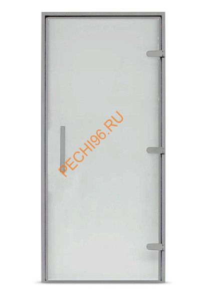 Дверь стеклянная EOS Хамам Серебро, матовая, 2200х900 мм Дверь стеклянная EOS Хамам Серебро, матовая, 2200х900 мм
