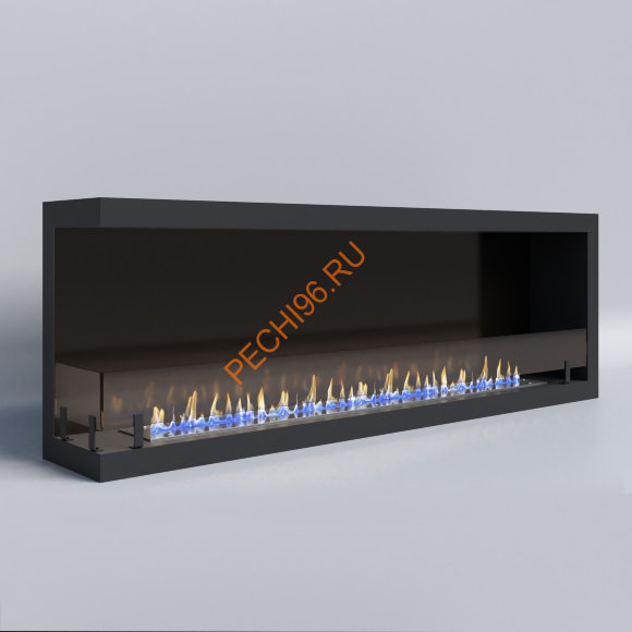 Биокамин Русский огонь Честер 1500 угловой