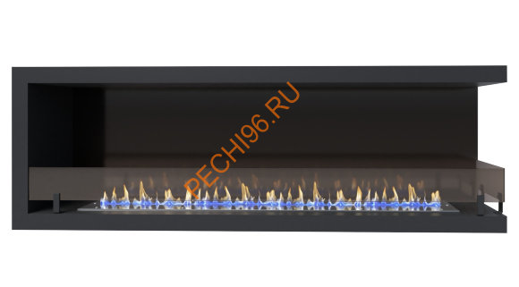 Биокамин Русский огонь Честер 1500 угловой