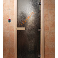 Дверь стеклянная DoorWood с фотопечатью «Загадка»