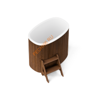 Купель композитная Polarspa STANDART 79 Double термососна темная