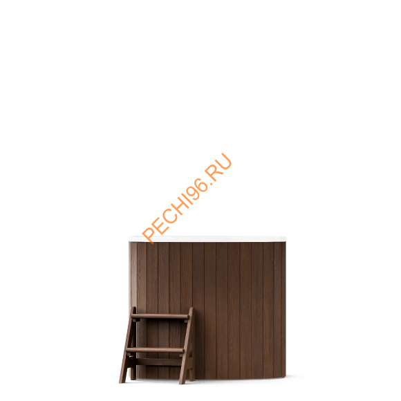 Купель композитная Polarspa STANDART 79 термососна темная