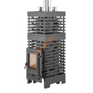 Печь банная Aston Шторм 26 Турбопар б/в, чугун