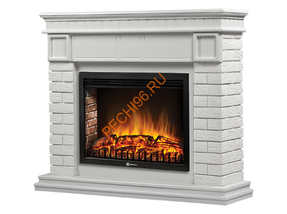 Электрокамин Electrolux EFP/P-3020LS N с порталом Firelight Bricks 30, камень белый Электрокамин Electrolux EFP/P-3020LS N с порталом Firelight Bricks 30, камень белый