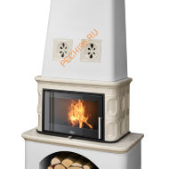 Печь-камин ABX Laponie NI вставка стальная с допуском воздуха извне