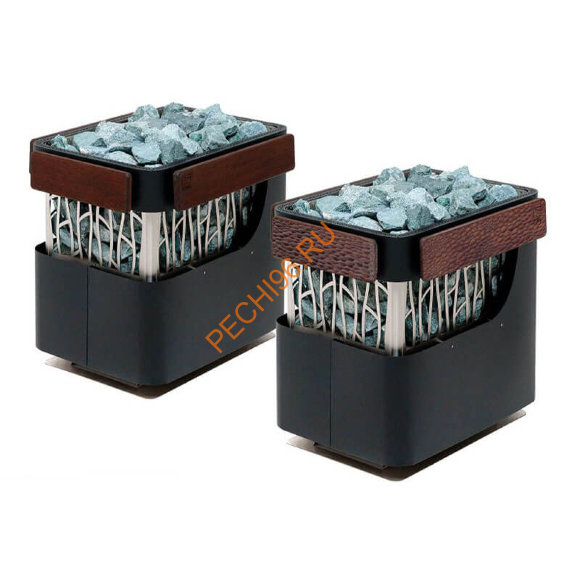 Электрическая печь BORN Stone (Камень) Exclusive 110Е черный, 11 кВт