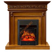 Электрокамин Royal Flame Valletta орех с очагом Majestic FX