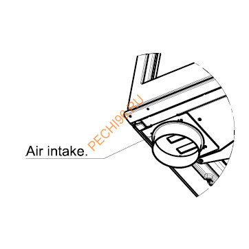 Каминная топка Liseo Castiron LCI 5 GDFS