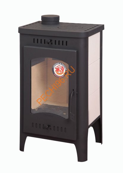 Печь-камин EcoKamin БАВАРИЯ Оптима с плитой