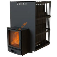 Печь-камин банная Термосфера Genesis G 400 МС, сталь