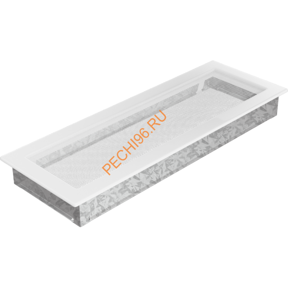 Вентиляционная решетка Kratki 49B 170х490 мм белая