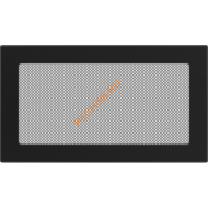 Вентиляционная решетка Kratki 30C 170х300 мм черная