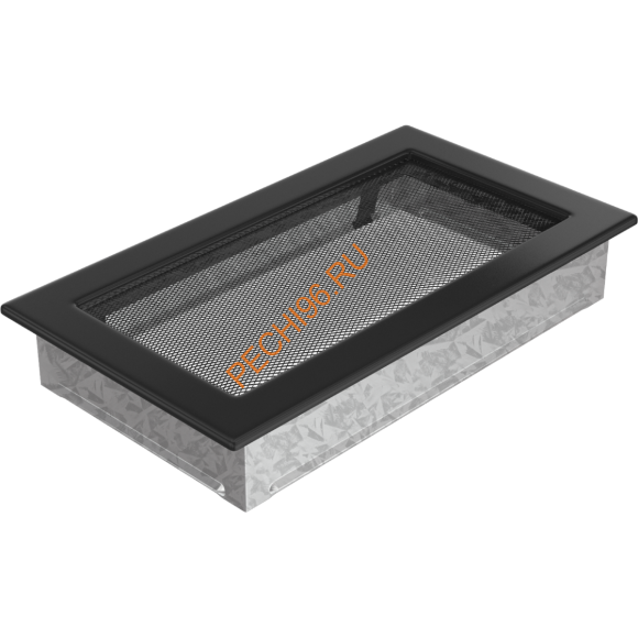 Вентиляционная решетка Kratki 30C 170х300 мм черная Вентиляционная решетка Kratki 30C 170х300 мм черная