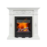 Электрокамин Dimplex Derby с очагом Danville Black FB2 белый дуб