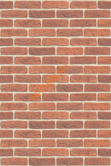 Плита ФАСПАН Красный Терракот №1002 Вертикаль 1200х600х8мм