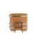 Купель для бани BentWood овальная из лиственницы Премиум, 0,59х1,06 м