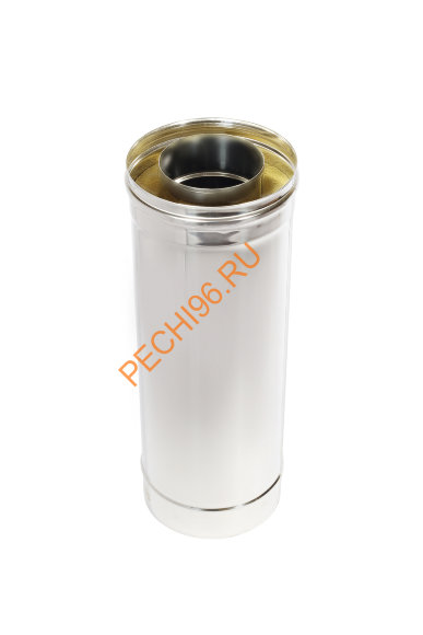 Сэндвич-труба ТиС Энерго L=500 мм, нержавейка AISI 310-0,8 мм/304-0,5 мм, D130/230 мм