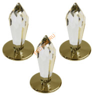 Набор хрустальных насадок Cariitti CR31 Kit 3 золото