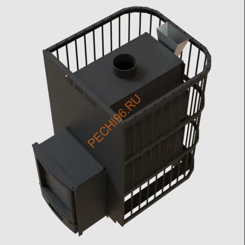 Печь-камин банная Термосфера GN 400, AISI 430