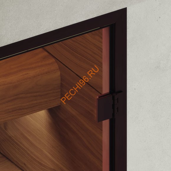 Дверь стеклянная DoorWood Хамам АРТ Wood 47 бронза