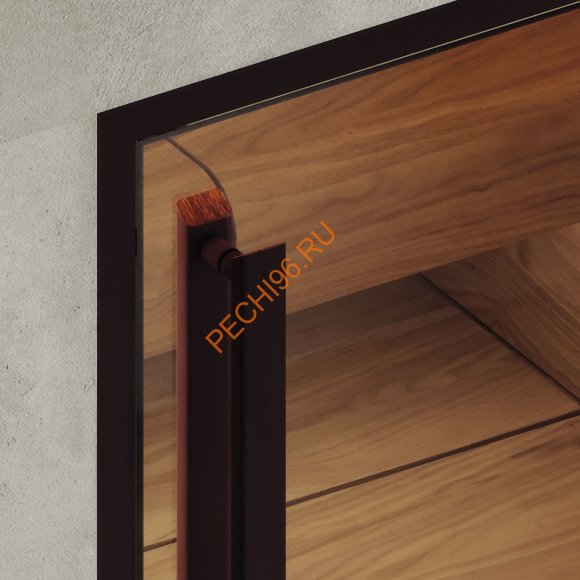 Дверь стеклянная DoorWood Хамам АРТ Wood 47 бронза