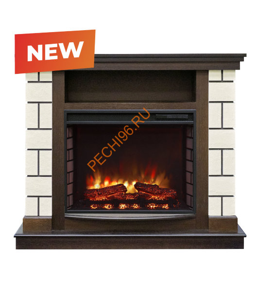 Электрокамин RealFlame Salerno 26 с очагом Queen 25,5 