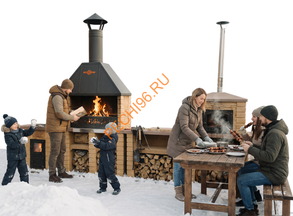 Объединённые печи Великий Хан Классик