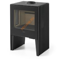 Чугунная печь-камин Hergom Glance MV, черная